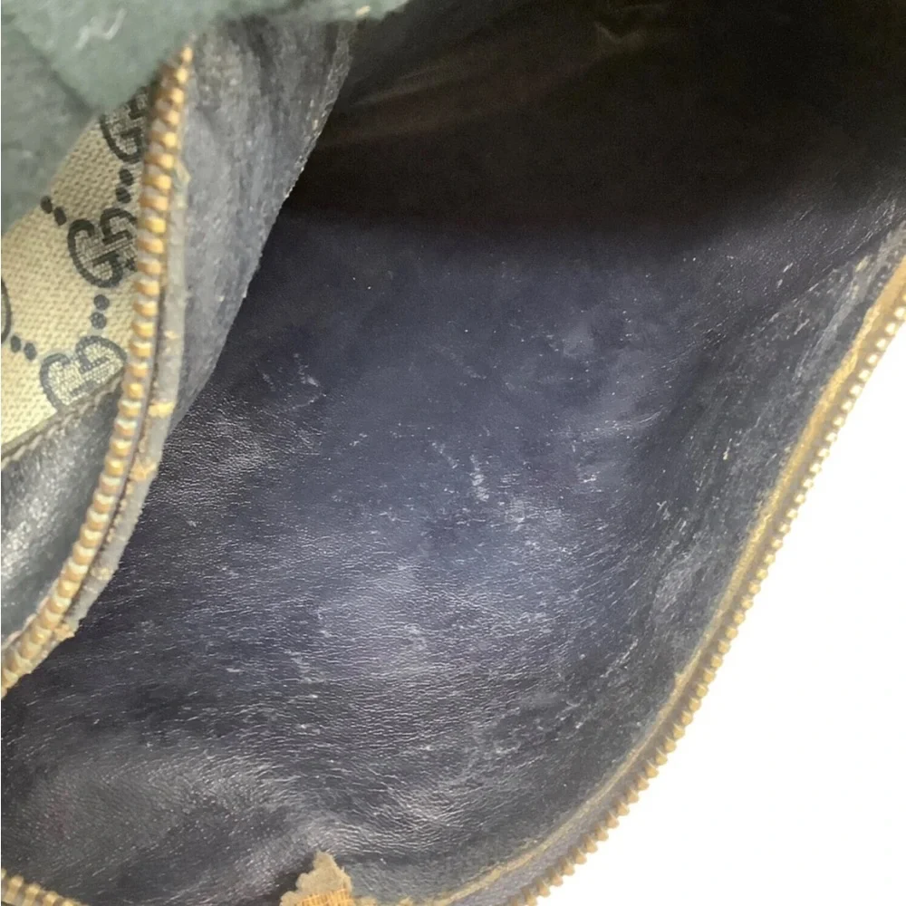 Gucci Black and Cream Shoulder Bag - Picture 9 of 11